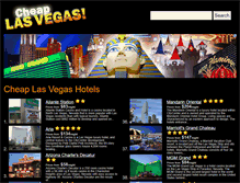 Tablet Screenshot of cheaplasvegas.cc